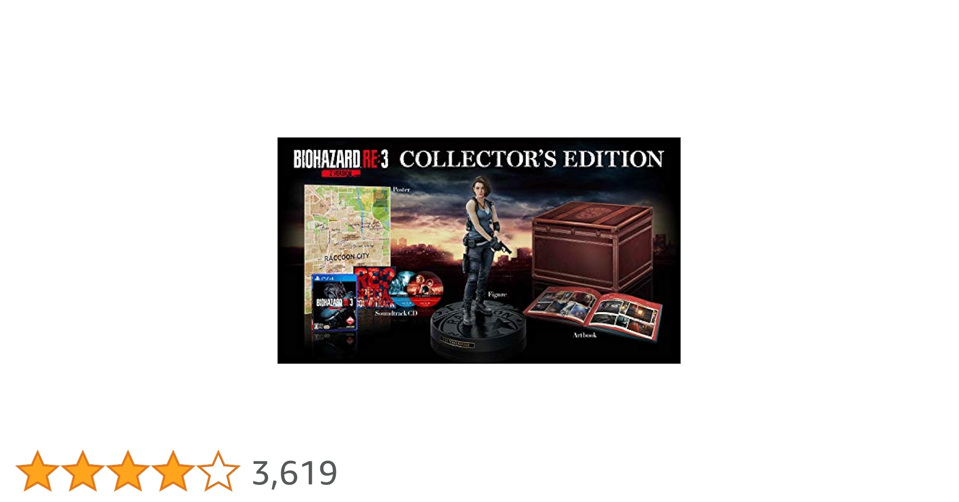 Amazon.co.jp: BIOHAZARD RE:3 Z Version COLLECTOR'S EDITION