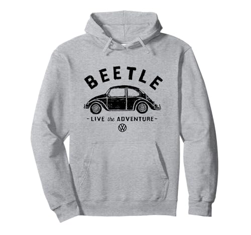 Volkswagen Beetle Black Live The Adventure Pullover Hoodie