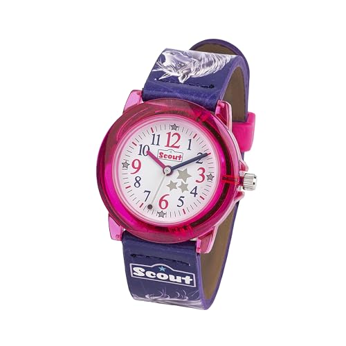 Scout Mädchen-Armbanduhr Analog Quarz Plastik 280305023