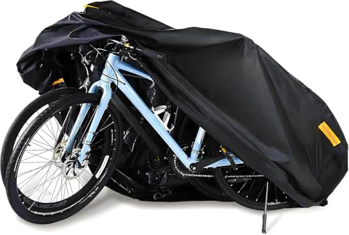 Bike Cover for 1, 2 Bikes Outdoor Waterproof Bicycle Covers