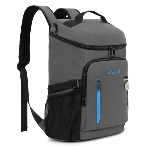 Kalesi Cooler Backpack 36 Cans Lightweight Insulated Backpack Cooler Leak-Proof