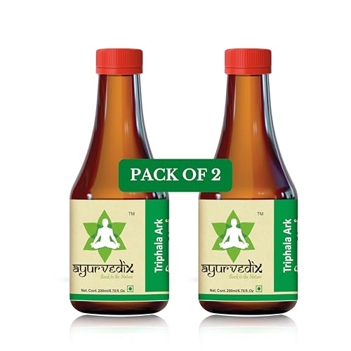 Image of Triphala Ark 400 ml | Triphala Hydrosol (Amla, Haritaki, Bibhitaki) | Supports Digestion & Gut Health | Herbal Detox & Antioxidant Support | Ayurvedic Liquid | FSSAI Certified