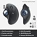 Logitech Ergo M575 Wireless Trackball for Business - Easy Thumb Control, Ergonomic Design, Secured Logi Bolt, Bluetooth, Globally Certified, Windows/Mac/Chrome/Linux - Graphite