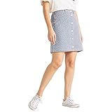 Lee A Line Skirt Falda, Azul (Hickory Stripe LX), 34 para Mujer