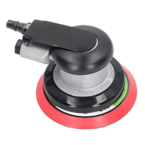 5 Inch Air Orbital Sander, 10000RPM Random Orbit Air Sanders, with 5Pcs 180# Sandpaper, Car Sanders for Auto body Automotive, Wood Working, Metal
