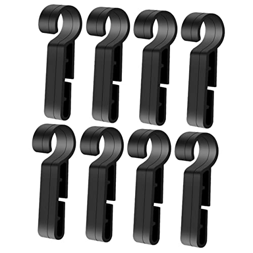 Balacoo Use Hardhat Helmet Clips Easy Install Helmet Light Clips Non-slip Buckles