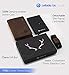 Lefada Us Leather RFID Minimalist Wallet - Wallets for Men with Slim Pop-up Card Holder (Cognac Crazy Horse v3.1)