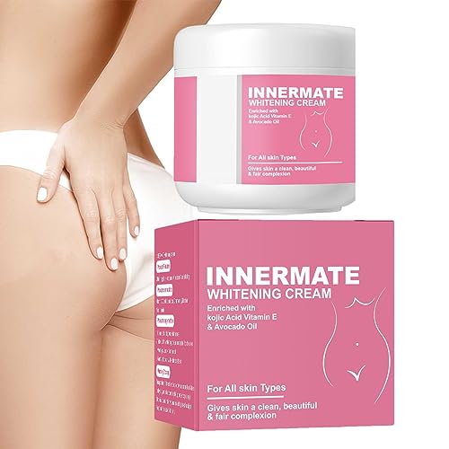Crema sbiancante Intima per Donne, Crema sbiancante e sbiancante ad Azione Rapida, Crema sbiancante con ingredienti Naturali, Delicata ed Efficace, 50 ml