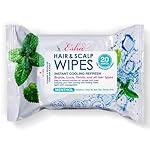 ESHA Hair & Scalp Wipes: Instant Cooling Refresh for Braids, Locs, Twists & All Hair Types - Stay Cool, Stylish, and Confident