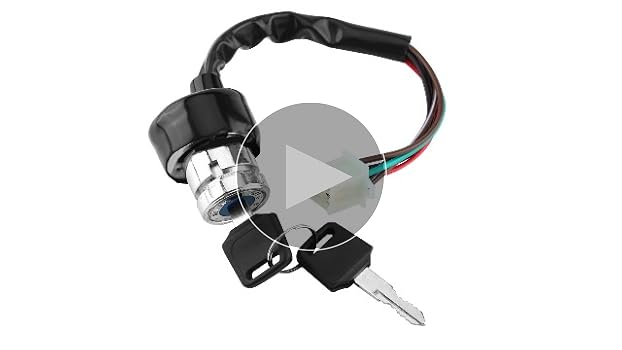 Amazon.co.jp: KIMISS 6線式イグニッションキースイッチ バイク