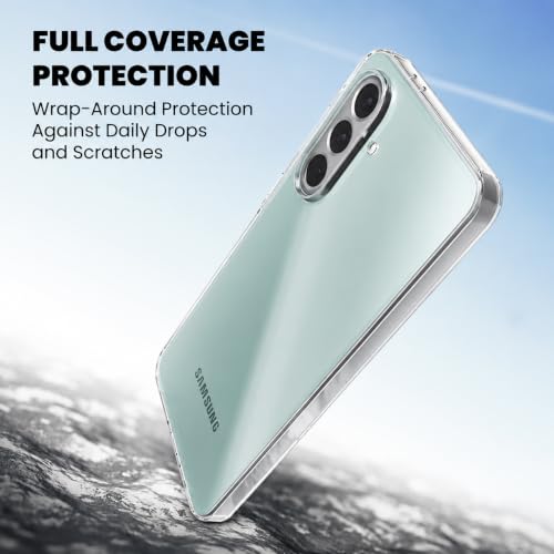 Image of DIZORO Compatible with Samsung Galaxy F17 5G / M17 5G Back Cover Case Clear,[ Anti Yellow ][Military Grade Protection] Hard PC Back Cover Transparent
