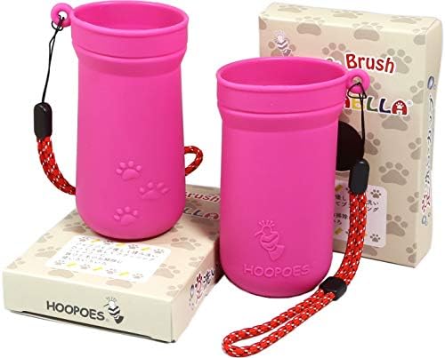 Amazon | HOOPOES 犬 猫 足洗いカップ ブラシ ジャブラ 特許取得商品