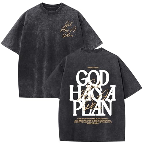 Hiehiety Christian Shirts for Men God Religious Jesus Faith Inspirational Bible Verse Tshirt...