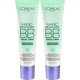 L'Oréal Paris Makeup Magic Skin Beautifier Anti-Redness BB Cream Tinted Moisturizer, 1 Ounce (Pack of 2)