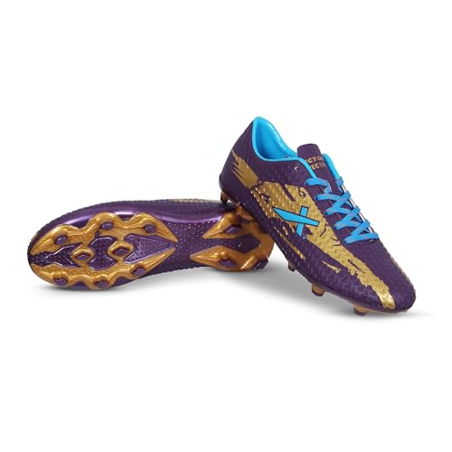 Image of Vector X Spectre 2.0 Football Shoe /Studs, Double Colored TPU Sole, Padded Footbed, Premoulded Heel Shoe for Men