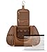 Water Resistant Hanging Travel Toiletry Kit Organizer with TSA Approved Clear Bag, Toiletries Organizer Case Spacious, Compact And Durable for Men and Women by SLEEKO