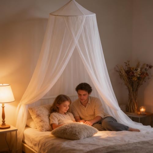 Toldo de cama elegante y transpirable para dormitorios 4