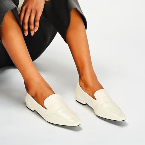 Image of C.Paravano Women's Loafer Flat | Loafers for Women | Slip-on Flats Shoes | Business Casual Shoe | Slip-on Penny Loafers for Women