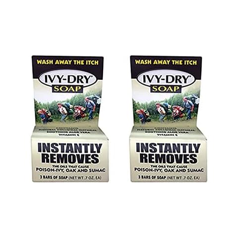 IVY-DRY Bar Soap, 0.7 oz bars, 3 ea (Pack of 2) Cover