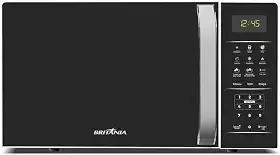 Micro-ondas Britânia 20 Litros 1100W Limpa Fácil Preto e Branco BMO23 220V