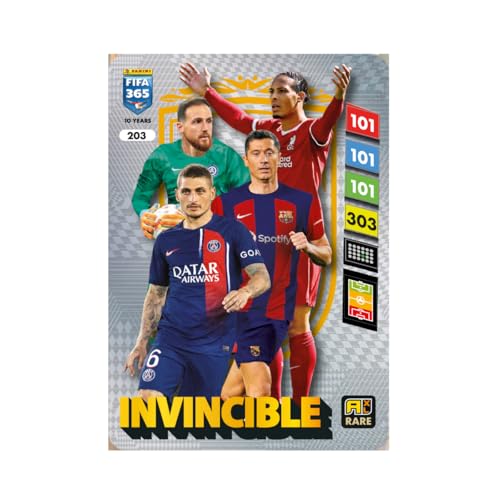 Adrenalyn FIFA 365 2024-2025 Panini 004911box50e Box mit 50 Umschlägen TC Adrenalyn Fifa 365, 2024–2025, Gold, sortiert