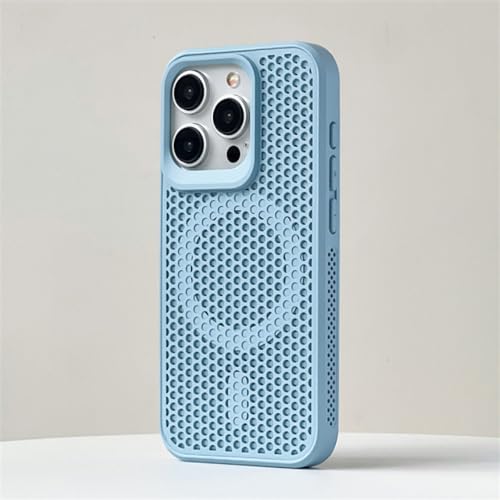 Étui magnétique thermique iPhone 15 Pro Max protection respirante induction T3