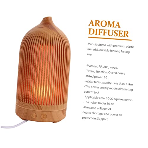 Diffuseur aromatique compact pour humidifier le bureau et illuminer la maison