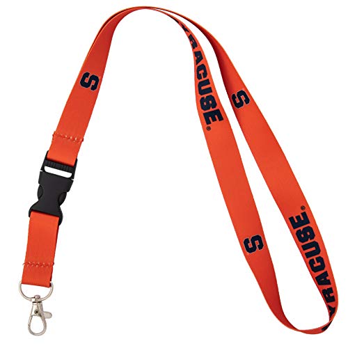 Desert Cactus Syracuse University Lanyard SU Cuse Orange Car Keys ID Badge Holder Keychain Detachable Breakaway Snap Buckle (Orange)