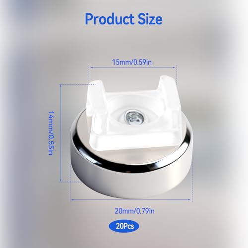 Support magnétique multifonctionnel pour serre-câbles et rangement bureau