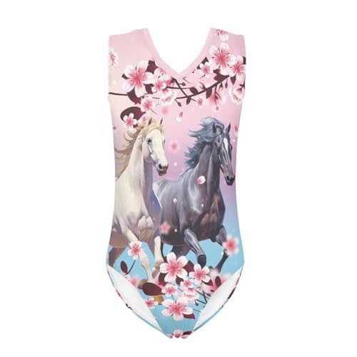 Image of Xhuibop One Piece Swimsuits for Girls Beachwear Bathing Suits 3-14