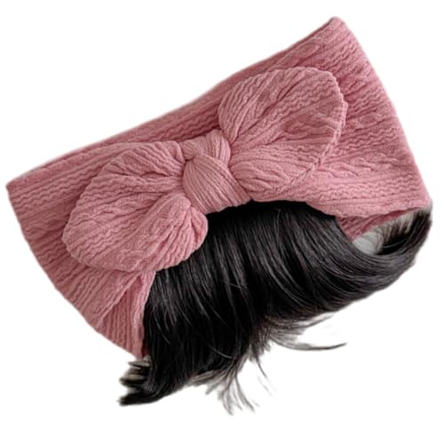 Newborns Hairpiece Headwear Baby Girls Cosplay Headband with Lovely Bowknot Decor Festive Hair Accessories3