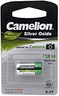 6 x 4SR44 Camelion 6 Volt Silver Oxide Batteries