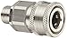 Snap-Tite SVHC6-6M Stainless Steel 316 H-Shape Quick-Disconnect Hose Coupling, Sleeve-Lock Socket, 3/8" NPTF Male x 3/8" Coupling Size