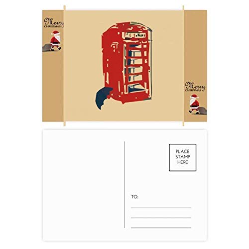 Cartes postales de remerciement cabine téléphonique pour partager vos souvenirs lot 20