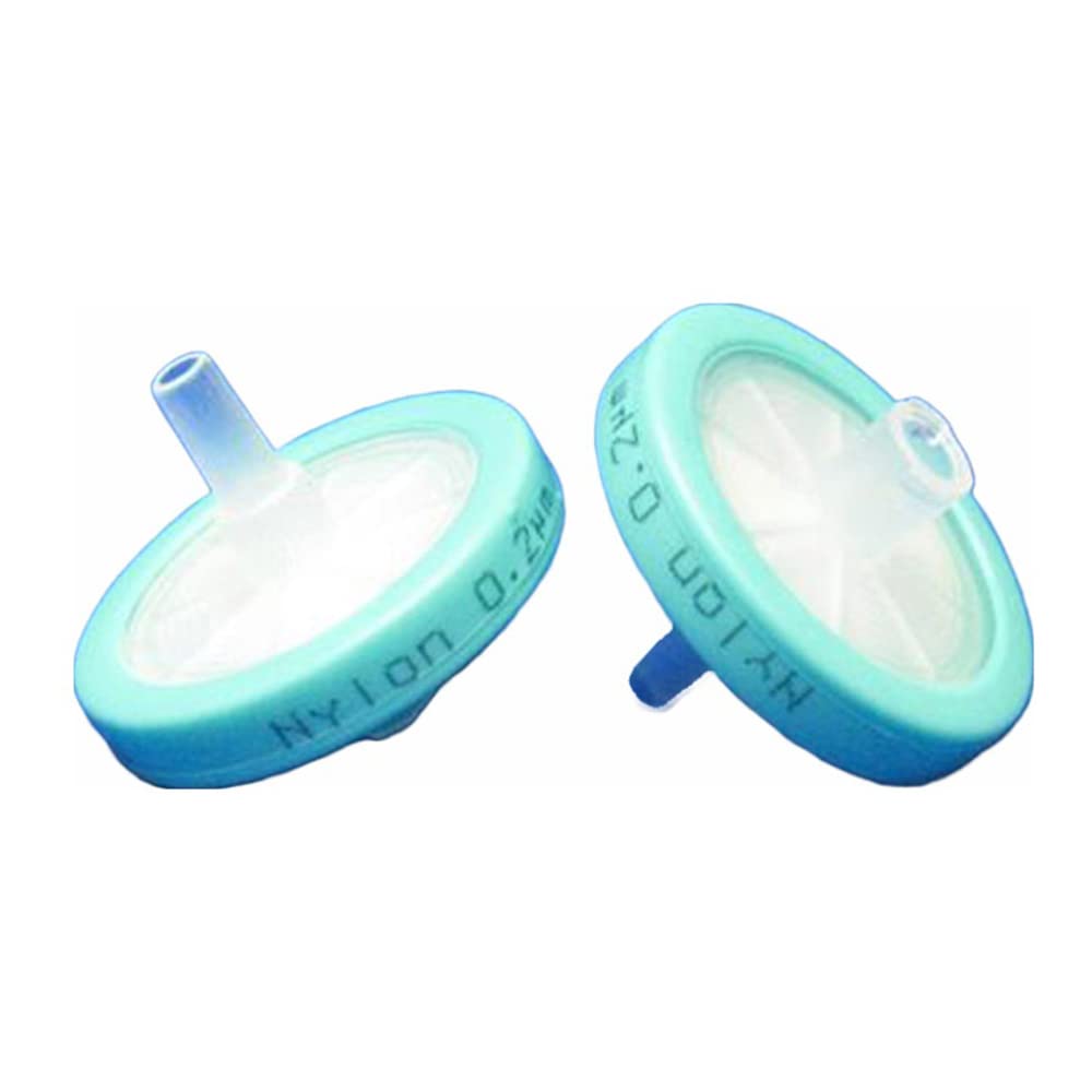 J.G. Finneran FPV0225GRC PVDF Robot Filter, 25 mm Diameter, 1.0 µm Glass Fiber, 0.2 µm Pore Size, Light Red (Pack of 1000)