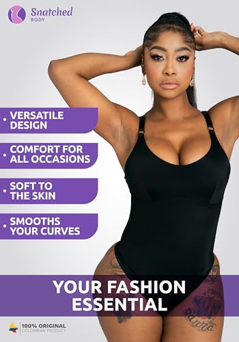 Snatched Body DQ01L4 Shapewear Thong Tummy Control Bodysuits for Women4