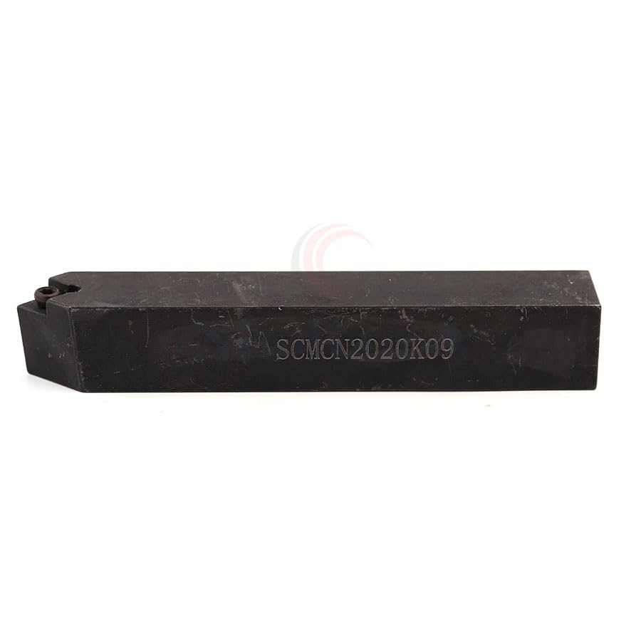 1pc SCMCN0808H06/1010H06/1212H09/1616H09/2020K09/2020K12/2525M09/2525M12 for CCMT/CCGT Blade Mechanical External Turning Tool Holder(SCMCN2020K12)