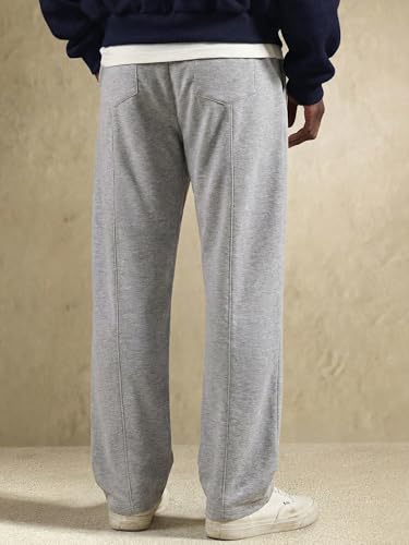 JMIERR Men Wide Leg Baggy Sweatpants 2026 Lounge Travel Pants Outfits Fall Fashion Summer Joggers, XL, Light Grey by JMIERR - Used condition - Image 16