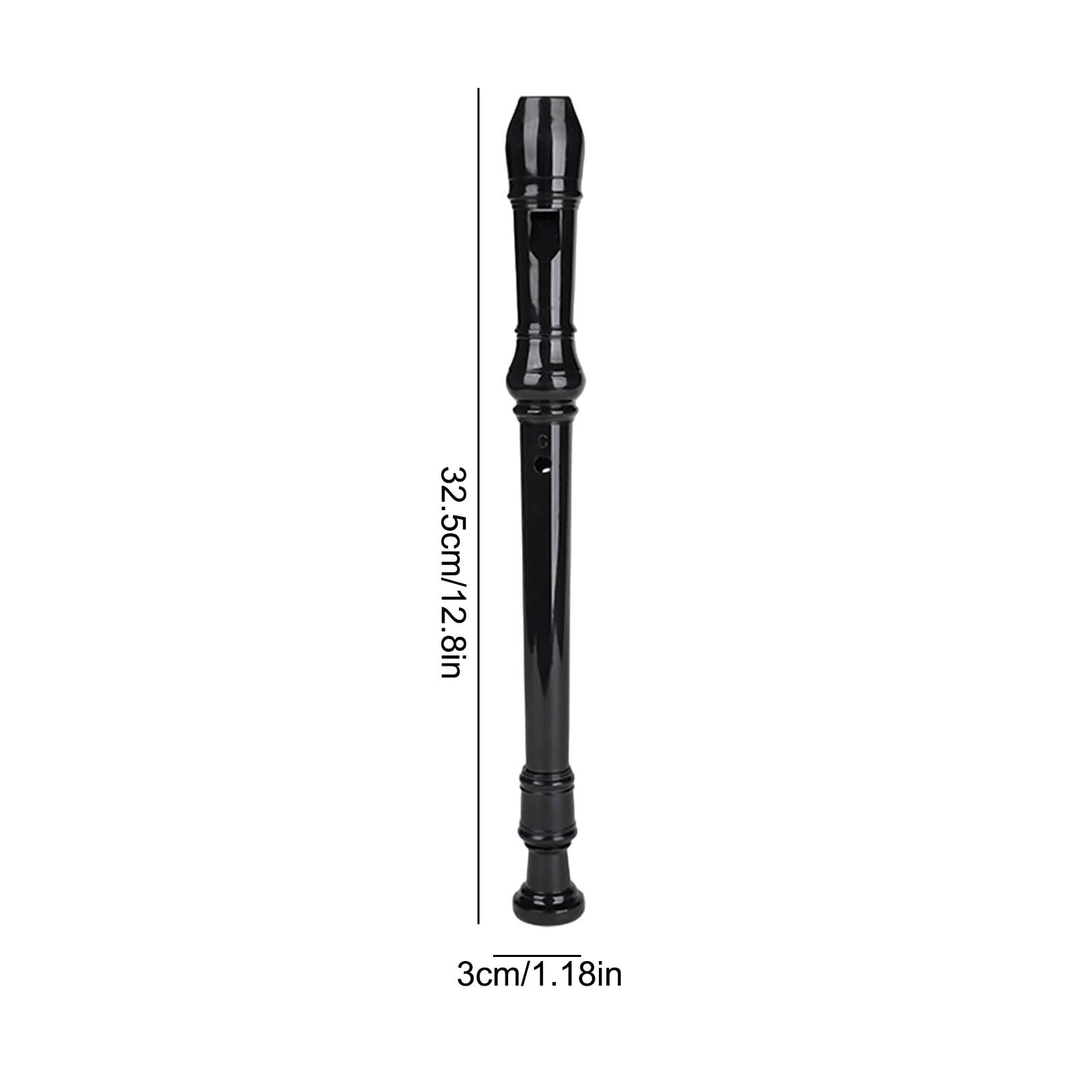 Flauto dolce soprano per bambini, strumento per principianti | Flauto dolce per principianti in chiave Sol con 8 fori | Strumento clarinetto leggero e resistente all'umidità, registratore portatile pe
