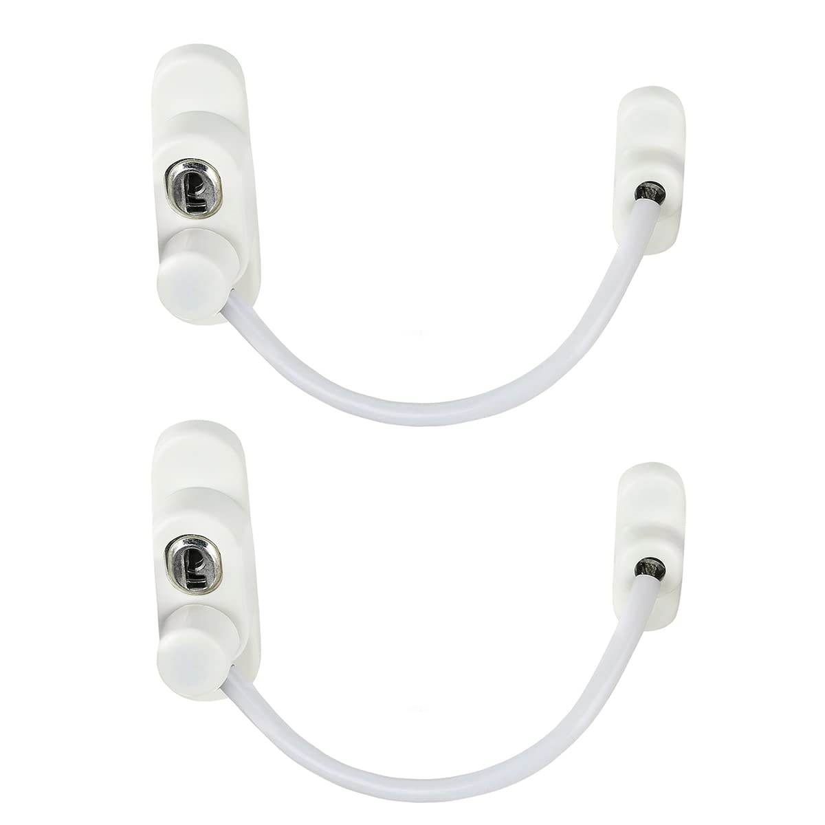 2PCS Window Door Restrictor Security Lock,Kids Security Lock Protector
