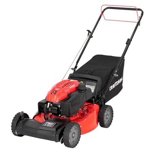 CRAFTSMAN Gas Mower, Self-Propelled, Forward, 163cc, 21-in., M220C (CM12A-A2C2093)