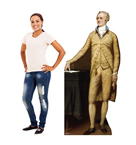 Image of Cardboard People Alexander Hamilton Life Size Cardboard Cutout Standup