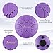 Sovvid Steel Tongue Drum, 6 Inch 8 Notes Tongue Drum with Bag, Drumsticks, Mallet Holder, Finger Picks and Music Book, Handpan Drum for Early Musical Education Zen Meditation Yoga (Purple)