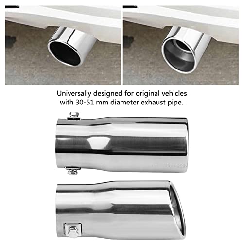 KIMISS Terminale di scarico universale, tubo di