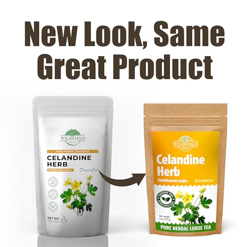 Image of 4 oz. Celandine Herb Herbal Tea (Chelidonia) - 113g Pigweed Herb Tea Celidonia Celandines