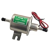 Dewhel Universal 12V Low Pressure Gas Diesel Inline Electric Fuel Pump HEP-02A 4-7PSI Car Truck Boat For Honda Ford Toyota Mazda Nissan Mitsubishi Acura Lexus Infiniti Hyundai KIA etc