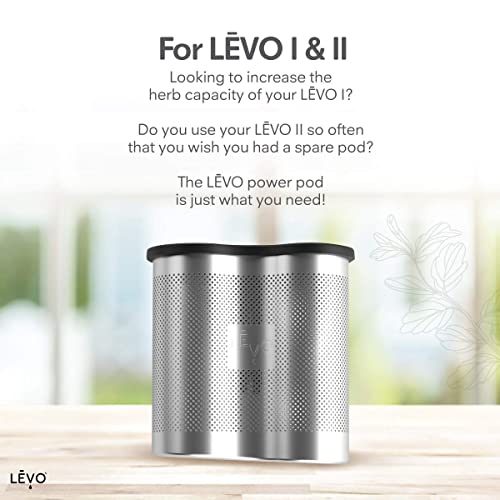LĒVO - LĒVO II Essentials Kit- Herbal Oil and Butter Infusion Machine - Includes Power Pod, Herb Press, Herb Block Tray, Infusion Sprayer, Drawstring Bag (Licorice Black) - Image 5