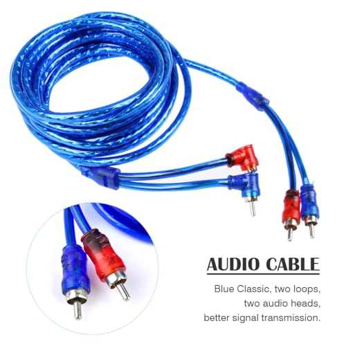 Amplifier Power Wire Kit Amplifier Installation, 10GA Car Amplifiers Cable Installation Wiring, Durable Cable with Better Conductivity, Subwoofer Wirings Set, Amp Wiring Kit Car Audio Wire 1500W/4.5m - Image 3