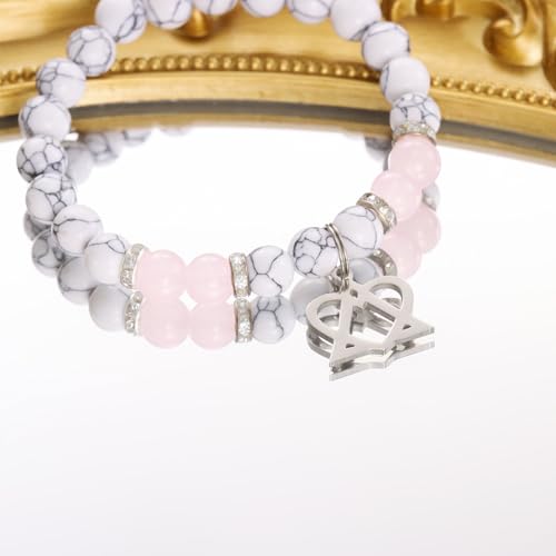 Kivosliviz Adoption Bracelet for Celebration Mom Adoptive Family Women Day Symbol Ornament Gifts Foster Mom Jewelry4