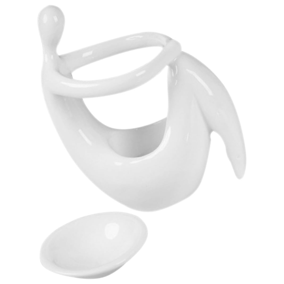 Cabilock Brûleur D' Innovant en Céramique Design De Corps Humain Diffuseur De Bougie Parfumée Porte- pour La Maison